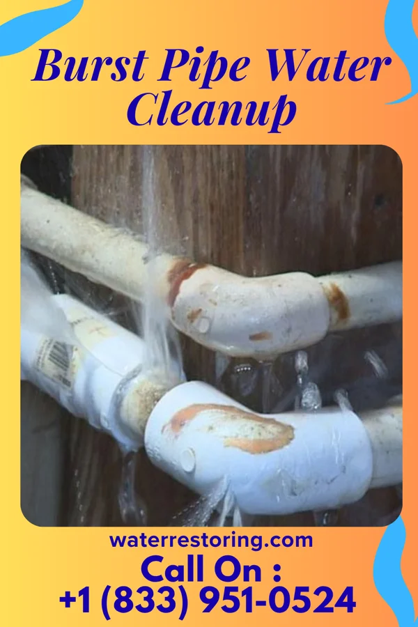 Burst Pipe Water Cleanup in Akron, PA